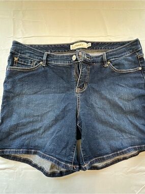 torrid Indigo Stretch Denim Shorts